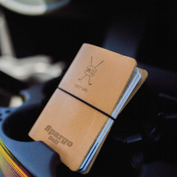 Leather Golf Log Book [Rustico x Spargo] Spargo Golf
