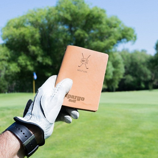 Leather Golf Log Book Rustico X Spargo Spargo Golf leather-golf-log-book-rustico-x-spargo-spargo-golf