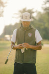 Spargo | Core Hooded Vest 1.3 by SOLO Golf Co. - Olive Vest 1