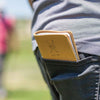 Leather Golf Log Book [Rustico x Spargo] - Fits In Back Pocket